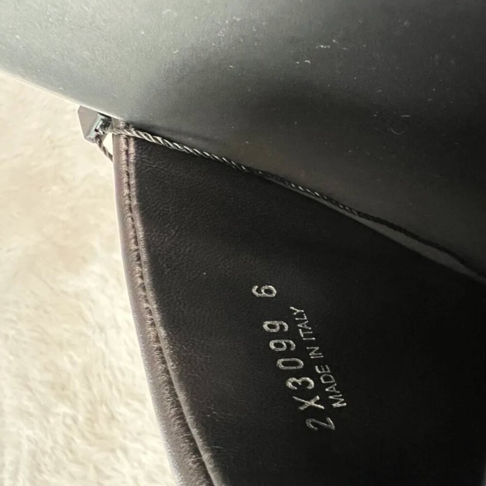 Prada Padded nappa leather slides black UK 6/ women 8 - Picture 4 of 11